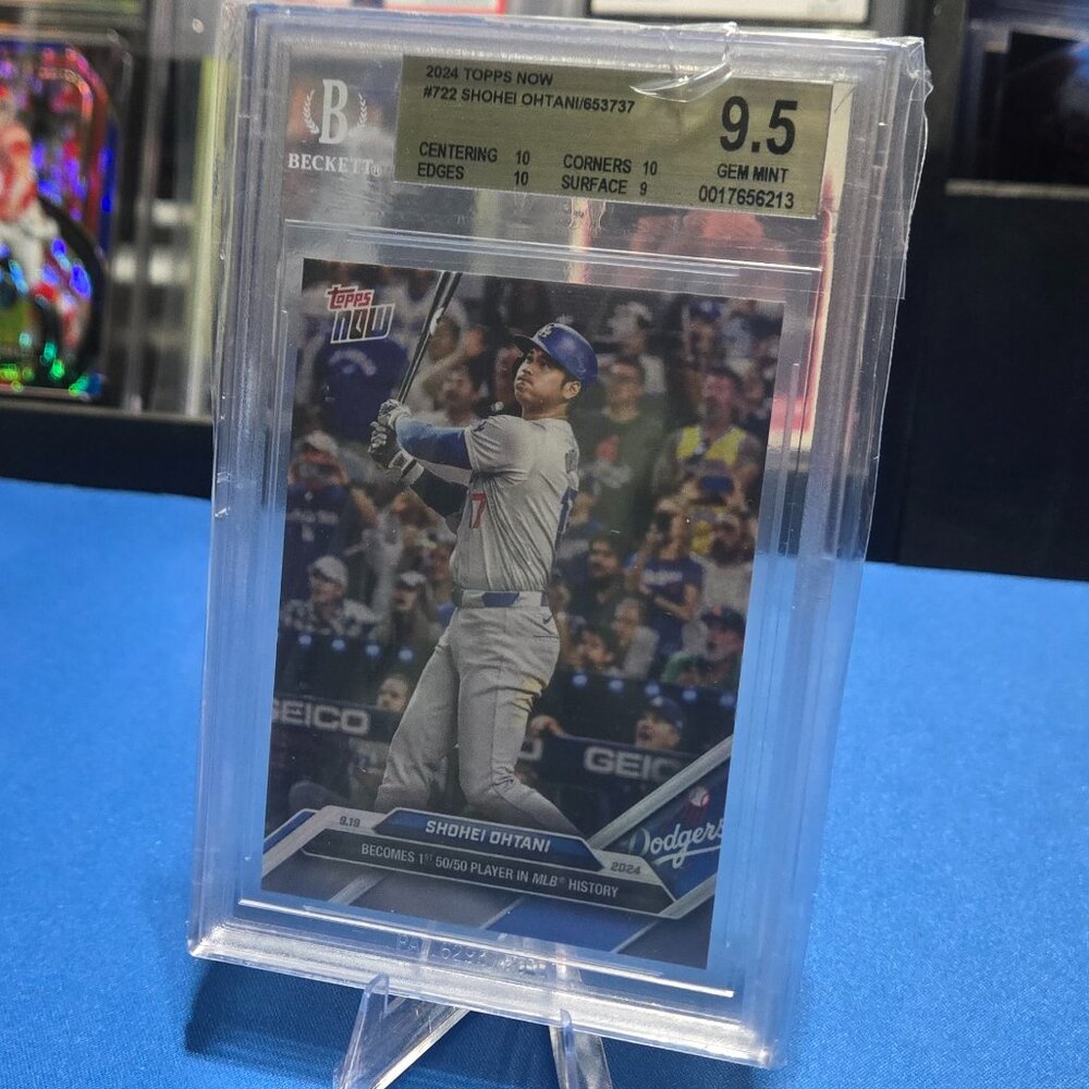 2024 Topps Now #722 Shohei Ohtani /653737 (BGS 9.5)